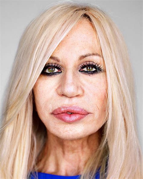 what did say donatella versace about the seri|donatella versace legacy.